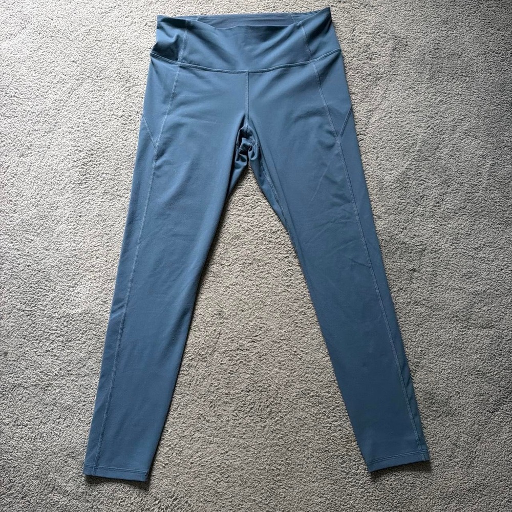 Light Blue Under Armour Workout Leggings, Size L
